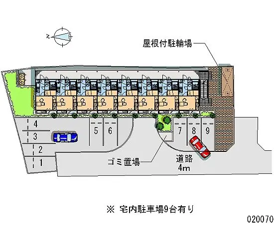 ★手数料０円★相模原市緑区原宿　月極駐車場（LP）